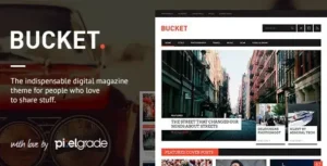 BUCKET WordPress Theme