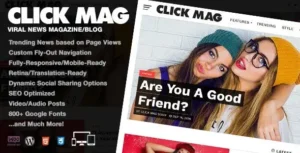 Click Mag WordPress Theme