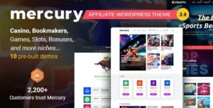 Mercury WordPress Theme