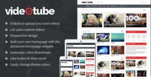 VideoTube WordPress Theme