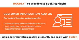 Bookly Customer Information Addon