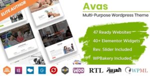 Avas WordPress Theme