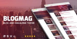 BlogMag WordPress Theme