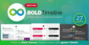 Bold Timeline WordPress Theme