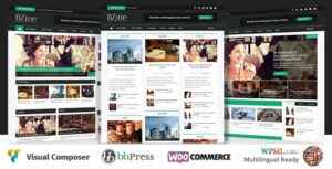 Bzine WordPress Theme