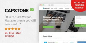 Capstone WordPress Theme