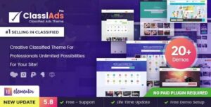 Classiads WordPress Theme