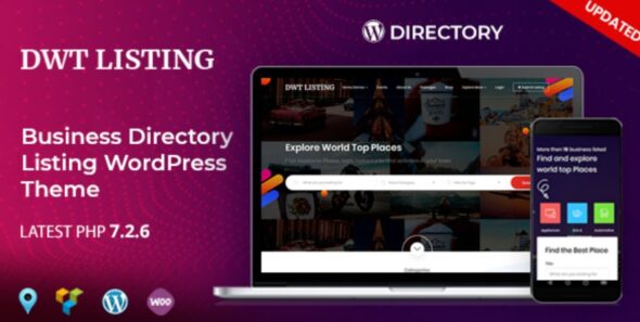 DWT Listing – Directory & Listing WordPress Theme v3.2.2