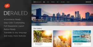 DeRailed WordPress Theme