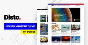 Disto WordPress Theme