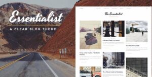 Essentialist WordPress Theme