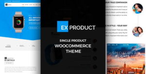 ExProduct WordPress Theme