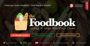 Foodbook WordPress Theme