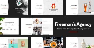 Freeman wordPress Theme