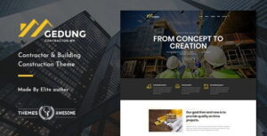 Gedung WordPress Theme