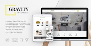 Gravity Contemporary WordPress Theme