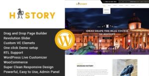 History wordPress Theme