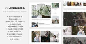 Hummingbird wordPress Theme