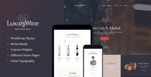 Luxury Wine WordPress Theme