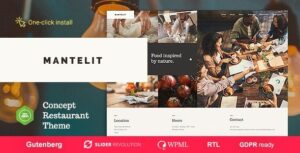 Mantelit WordPress Theme