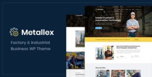 Metallex WordPress Theme