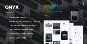 Onyx WordPress Theme