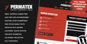 Permatex WordPress Theme