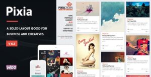 Pixia WordPress Theme