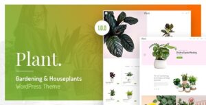 Plant WordPress Theme