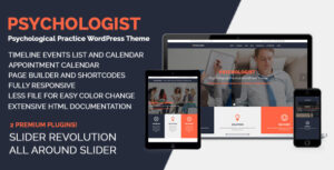 Psychologist WordPress Theme