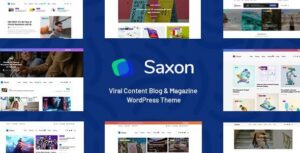 Saxon WordPress Theme