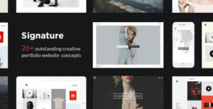 Signature WordPress Theme