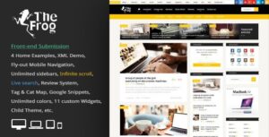 The Frog WordPress Theme