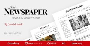 The Newspaper WordPress Theme