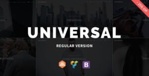 Universal corporate WordPress Theme