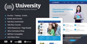 University Education WordPress Theme