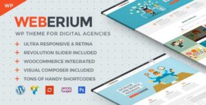 Weberium WordPress Theme