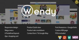 Wendy WordPress Theme