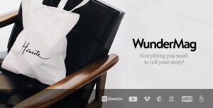 WunderMag WordPress Theme