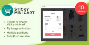 Sticky Mini Cart For WooCommerce Plugin