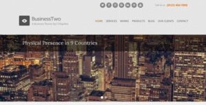 BusinessTwo WordPress Theme