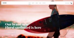 Flevr WordPress Theme