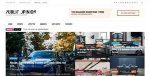 Public Opinion WordPress Theme