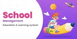 School Management Education And Learning Plugin