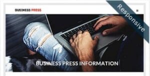 Business Press Responsive Premium WordPress Theme