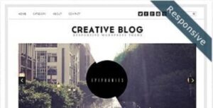 Creative Blog Responsive Premium WordPress Theme