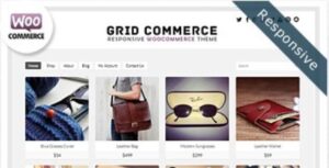 Grid Commerce Responsive WordPress Theme