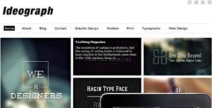 Ideograph WordPress Theme