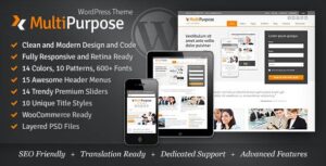 Interactive Responsive WordPress Theme