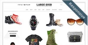 Large Grid Responsive WooCommerce Theme